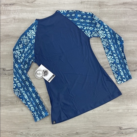 ☀️RIP CURL☀️ TROPIC SHACK RELAXED LONG SLEEVE RASH GUARD - Picture 9 of 11